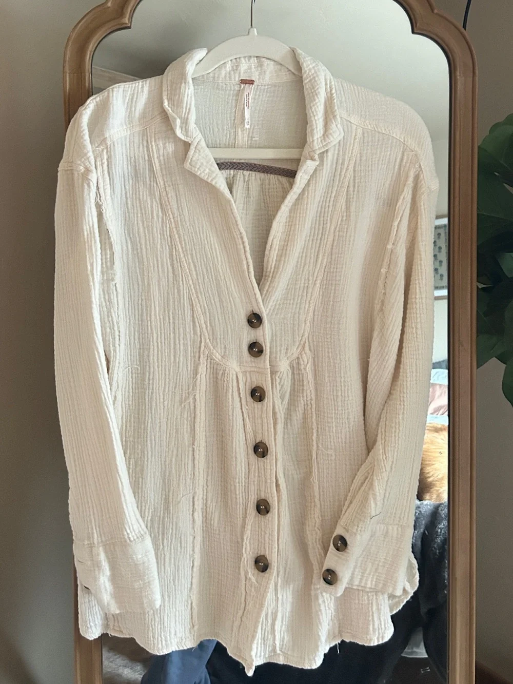 Free People linen top